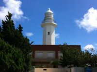 房総の南端野島崎の灯台