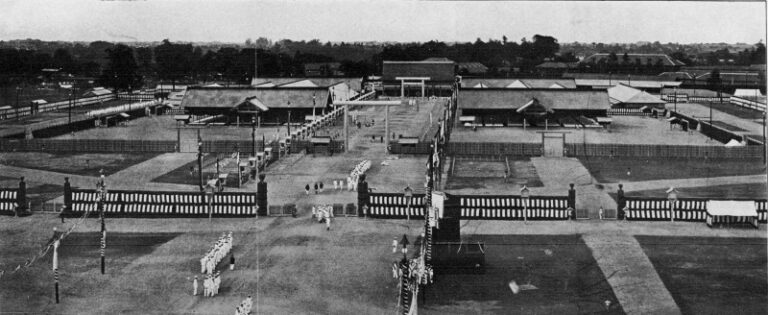 青山葬場殿（現在の神宮外苑）