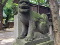 狛犬 天祖神社 本駒込
