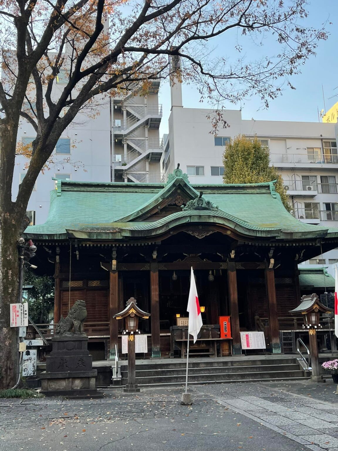八丁堀　鉄砲洲稲荷神社　稲荷は生成