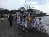 横須賀の秋谷神社のお祭り