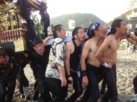 横須賀の秋谷神社のお祭り