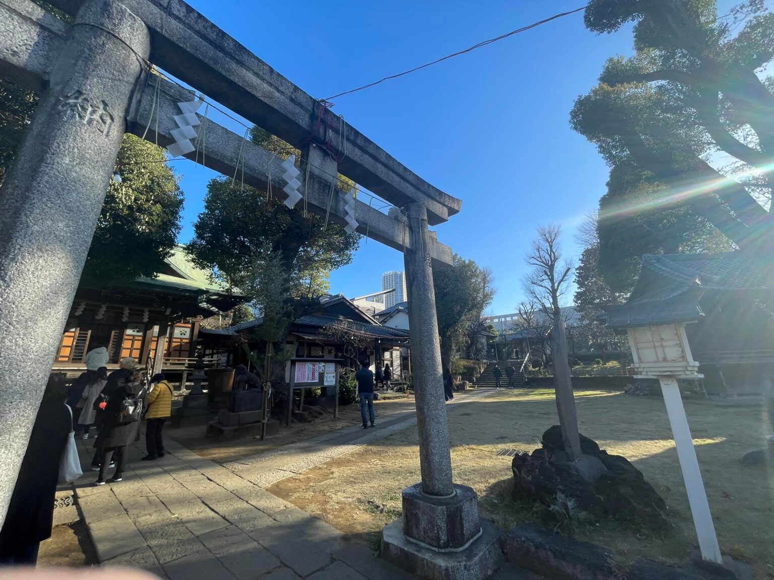 東新宿 西向天神社