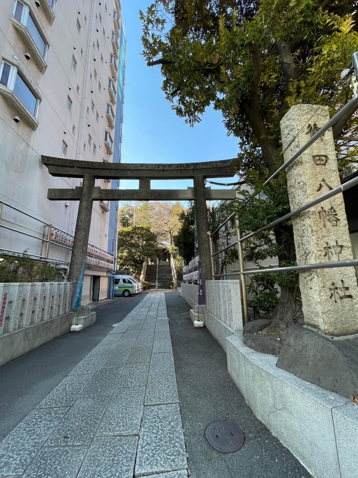 三田 御田八幡神社~華頂宮邸址~札ノ辻 三田 御田八幡神社~華頂宮邸址~札ノ辻