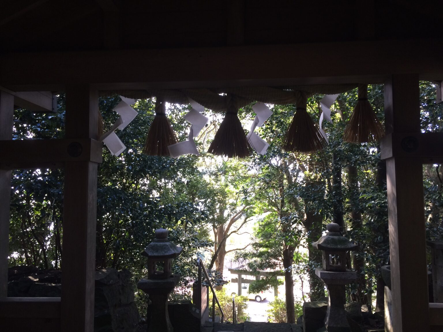 宗像大島　御嶽神社