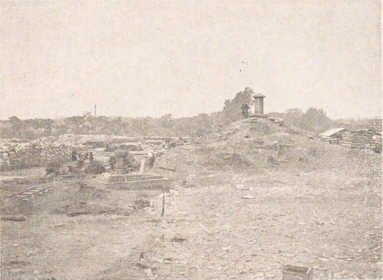 関東大震災直後の首塚