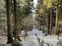 英彦山神宮 下津宮から参道へ